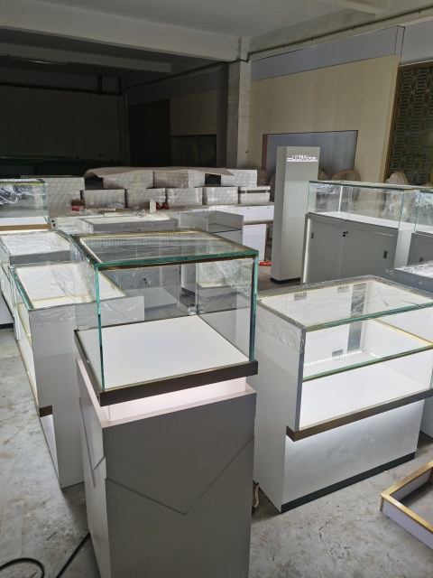 3x3M Custom Jewelry Kiosk | Shopping Mall Jewelry Display Booth,Bestyledisplay,3x3M Custom Jewelry Kiosk | Shopping Mall Jewelry Display Booth