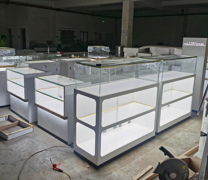 3x3M Custom Jewelry Kiosk | Shopping Mall Jewelry Display Booth,Bestyledisplay,3x3M Custom Jewelry Kiosk | Shopping Mall Jewelry Display Booth