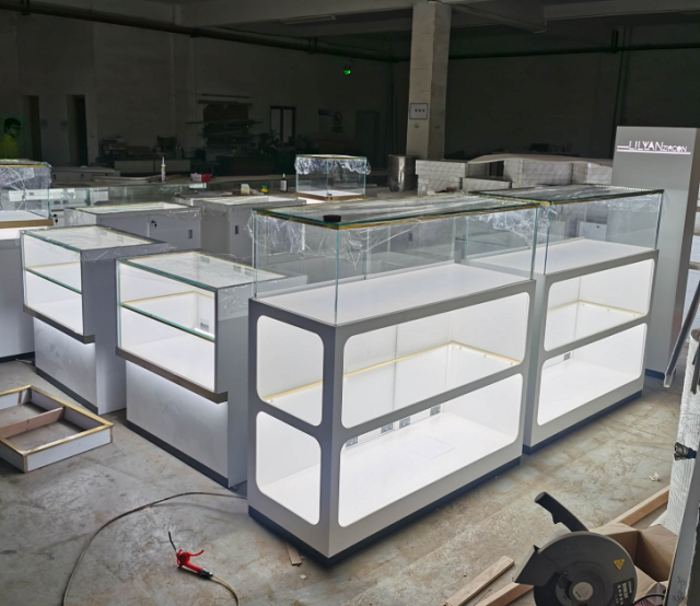 3x3M Custom Jewelry Kiosk | Shopping Mall Jewelry Display Booth,Bestyledisplay,3x3M Custom Jewelry Kiosk | Shopping Mall Jewelry Display Booth