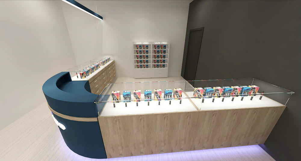 Premium Custom Vape Shop Display Counter Retail Smoke Store Interior Display Showcase for Mall,Bestyledisplay,Premium Custom Vape Shop Display Counter Retail Smoke Store Interior Display Showcase for Mall