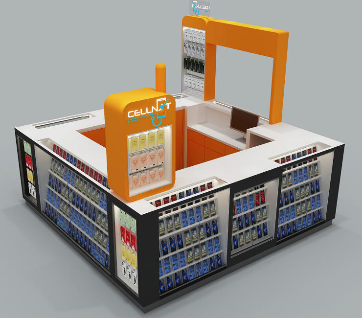 Modern Design Mobile Phone Case Display Kiosk | Custom Cellphone Accessory Kiosk for Retail Mall Shop,Bestyledisplay,Modern Design Mobile Phone Case Display Kiosk | Custom Cellphone Accessory Kiosk for Retail Mall Shop