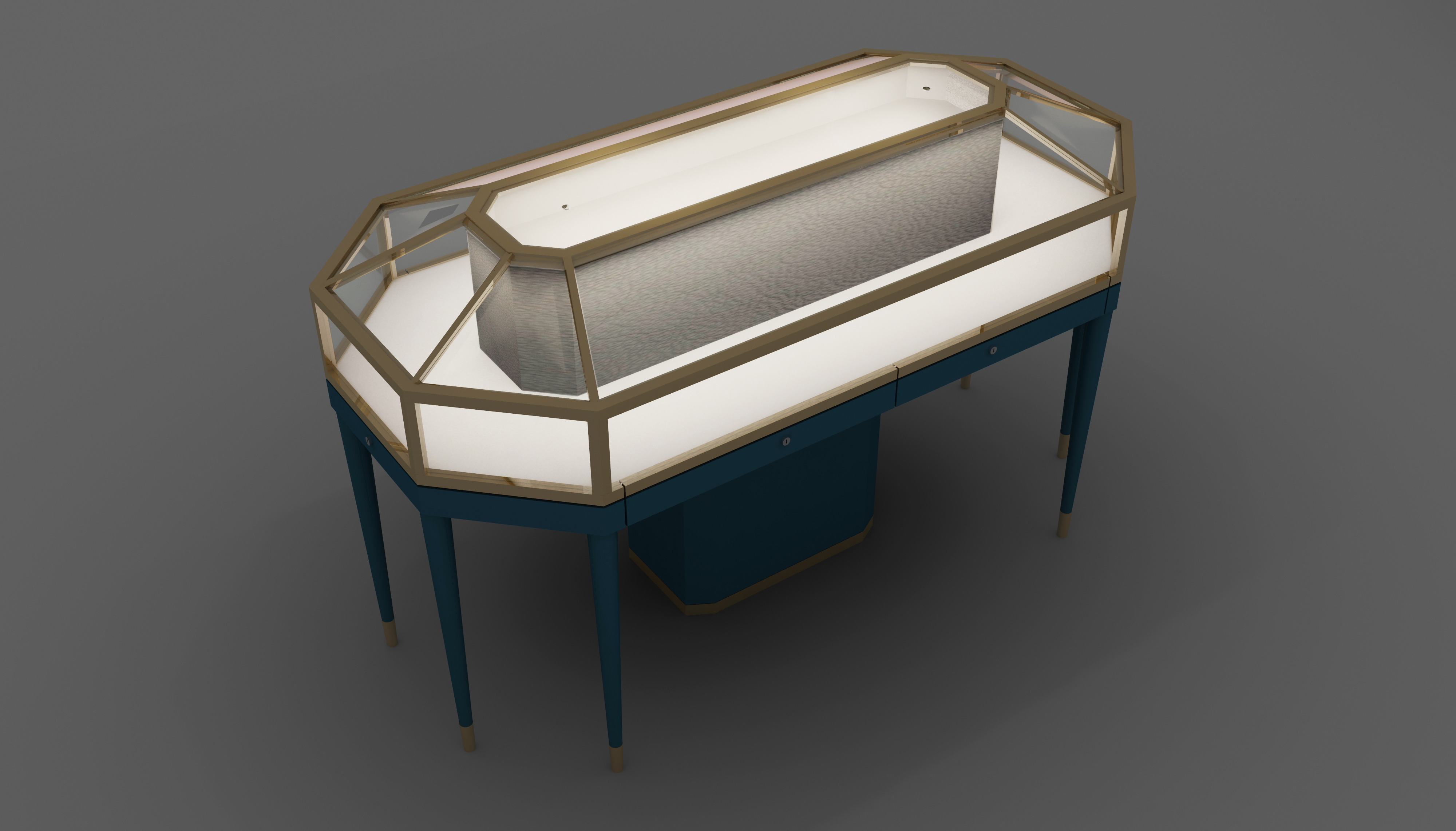 Custom Premium Finish Stainless Steel Jewelry Display Counters & Full Jewellery Store Interior Solution,Bestyledisplay,Custom Premium Finish Stainless Steel Jewelry Display Counters & Full Jewellery Store Interior Solution
