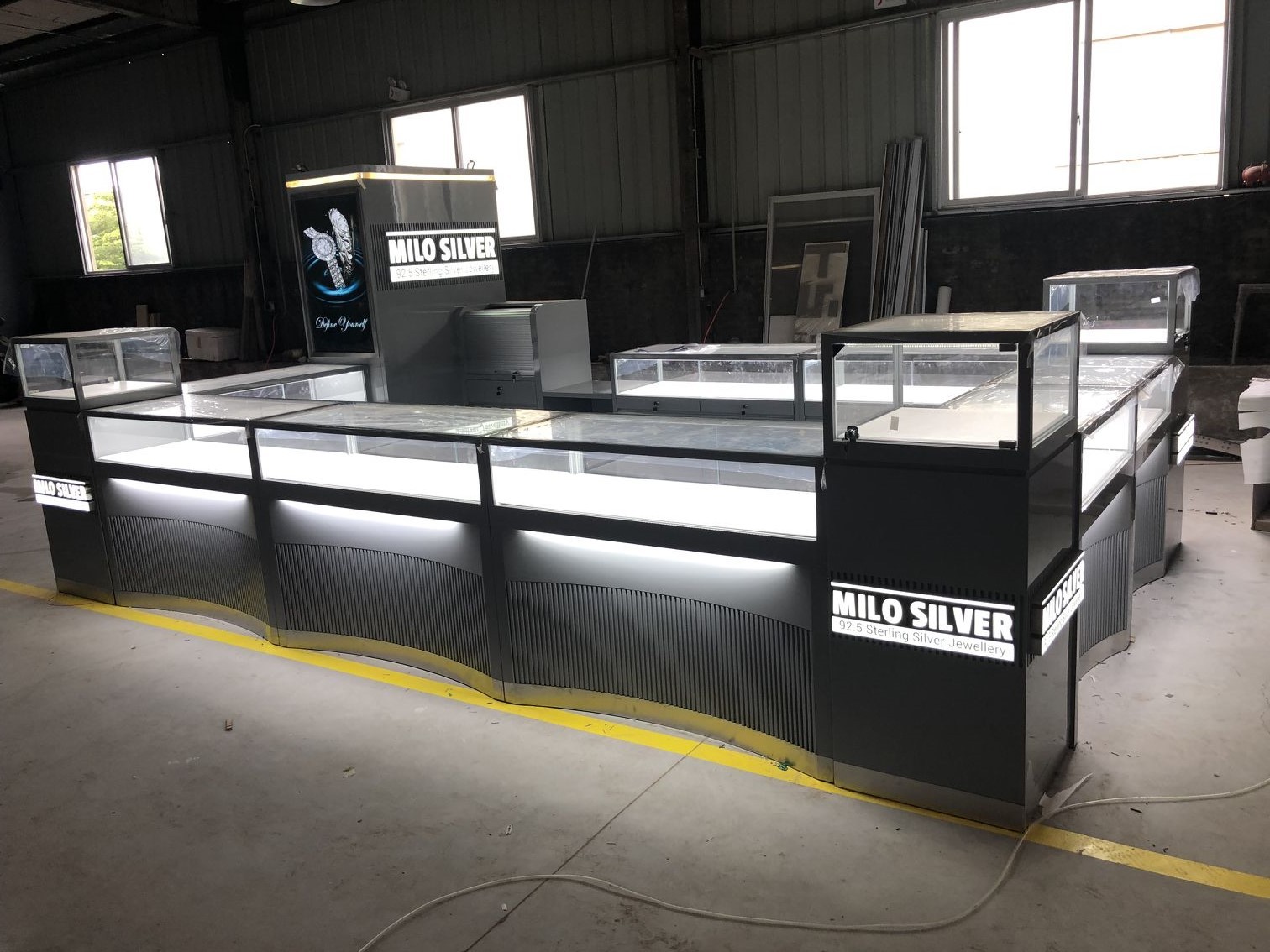 Custom Luxury Mall Jewelry Kiosk | High-End Commercial Retail Jewelry Display Showcases For Sale,Bestyledisplay,Custom Luxury Mall Jewelry Kiosk | High-End Commercial Retail Jewelry Display Showcases For Sale