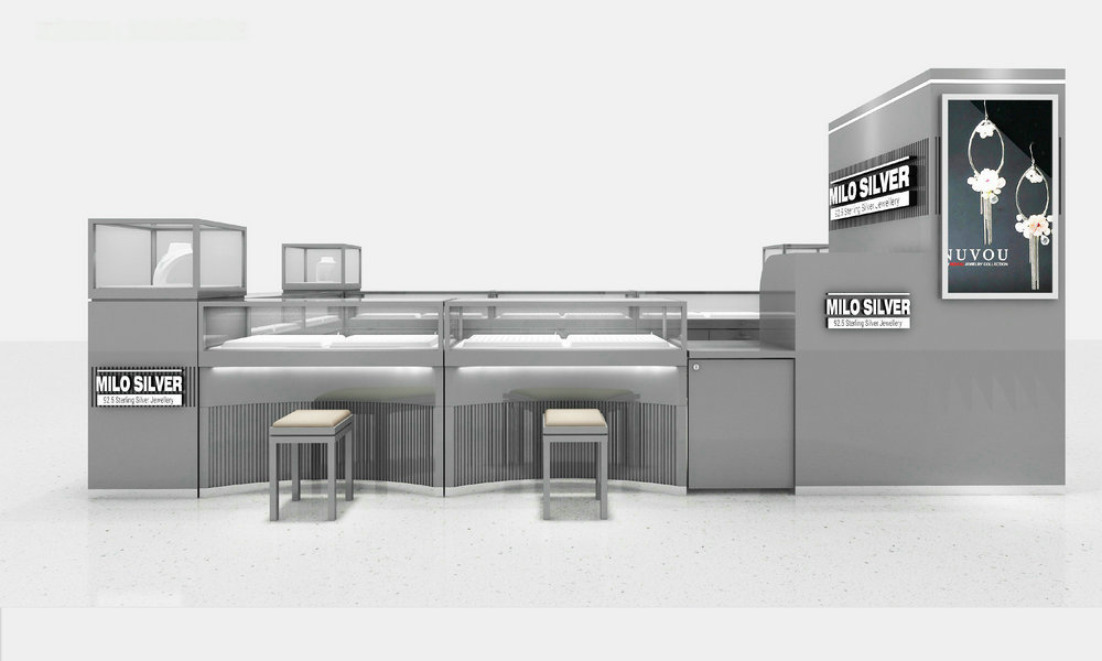 Custom Luxury Mall Jewelry Kiosk | High-End Commercial Retail Jewelry Display Showcases For Sale,Bestyledisplay,Custom Luxury Mall Jewelry Kiosk | High-End Commercial Retail Jewelry Display Showcases For Sale