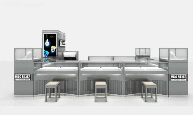 Custom Luxury Mall Jewelry Kiosk | High-End Commercial Retail Jewelry Display Showcases For Sale,Bestyledisplay,Custom Luxury Mall Jewelry Kiosk | High-End Commercial Retail Jewelry Display Showcases For Sale
