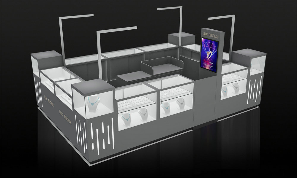 Custom Shopping Mall Jewelry Kiosk Display Showcases | Luxury Jewellery Retail Kiosk,Bestyledisplay,Custom Shopping Mall Jewelry Kiosk Display Showcases | Luxury Jewellery Retail Kiosk