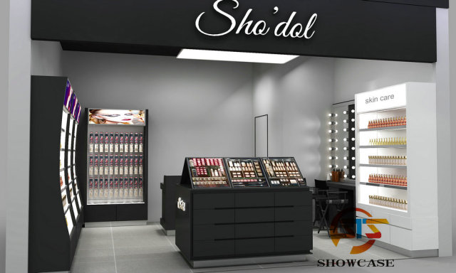 Modern Cosmetic Store Display Fixtures with Wall Display Cabinets for Whole Makeup Store Solutions,Bestyledisplay,Modern Cosmetic Store Display Fixtures with Wall Display Cabinets for Whole Makeup Store Solutions