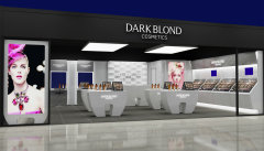 Modern Custom Cosmetic Shop Fixtures | White Gloss Makeup Display Cabinets for European Beauty Retail,Bestyledisplay,Modern Custom Cosmetic Shop Fixtures | White Gloss Makeup Display Cabinets for European Beauty Retail