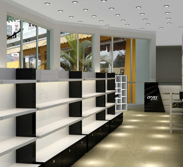 Custom Full Cosmetic Shop Display Fixtures Makeup Shop Display Counters & Island Shelving,Bestyledisplay,Custom Full Cosmetic Shop Display Fixtures Makeup Shop Display Counters & Island Shelving