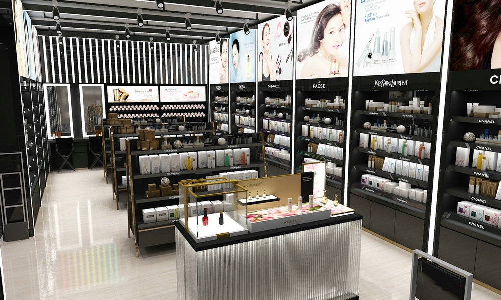 Luxury Multi-Brand Beauty Store Display Fixtures Custom Cosmetic Store Display Counters Supplier,Bestyledisplay,Luxury Multi-Brand Beauty Store Display Fixtures Custom Cosmetic Store Display Counters Supplier