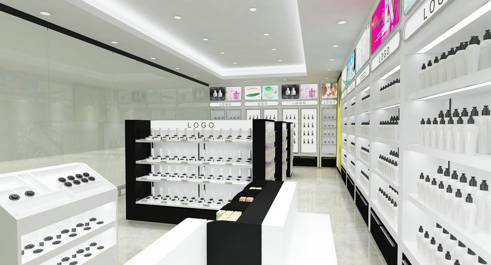 Custom Beauty & Health Cosmetic Shop Interior Fit Out | Mall Cosmetic Kiosk & Lighted Makeup Display Cabinet,Bestyledisplay,Custom Beauty & Health Cosmetic Shop Interior Fit Out | Mall Cosmetic Kiosk & Lighted Makeup Display Cabinet