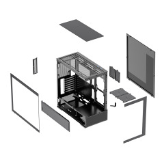 A2 Sea View Case （Front PSU）
