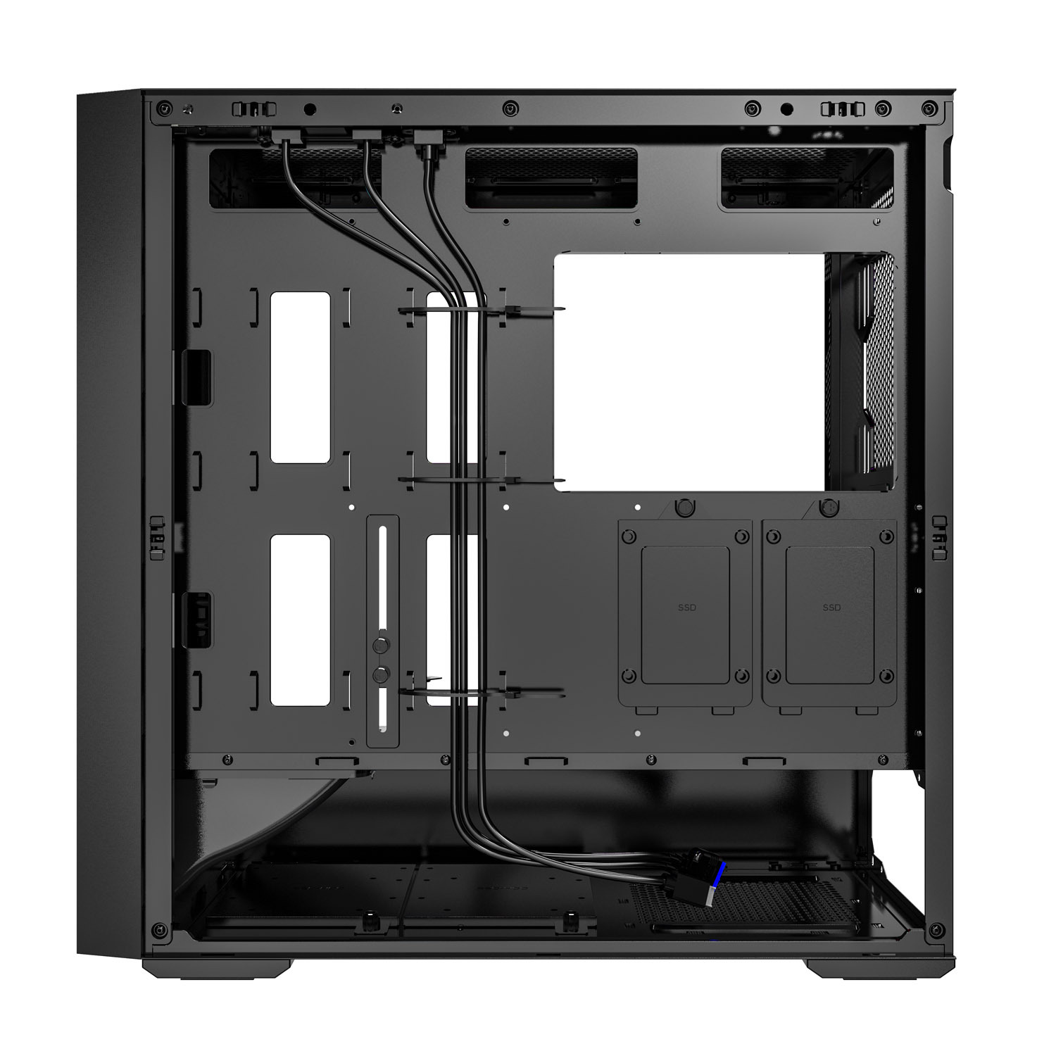 A2-A212 V3 Internal PSU chamber,Powerleap,A2-A212 V3 Internal PSU chamber