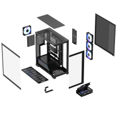 M10 Ultra 8PCIE Slot Sea View Case