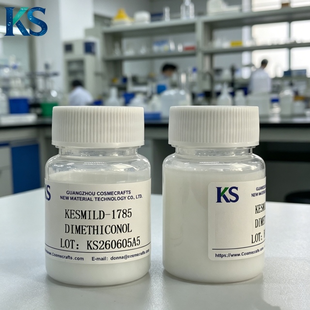 High-Molecular-Weight Dimethiconol Emulsion for Hair Care,cosmecrafts,High-Molecular-Weight Dimethiconol Emulsion for Hair Care