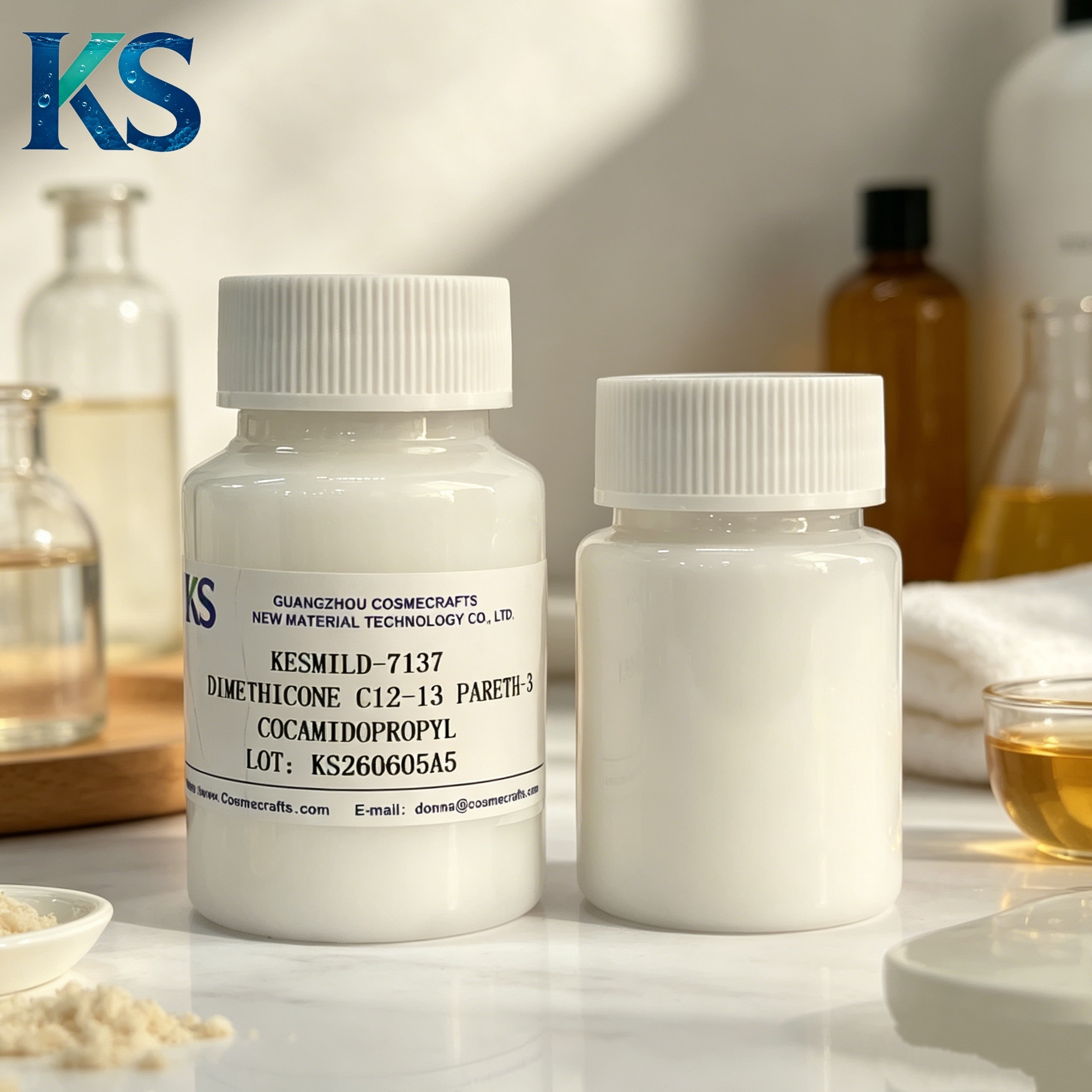 High-Solid Silicone Emulsion for Hair Care,cosmecrafts,High-Solid Silicone Emulsion for Hair Care