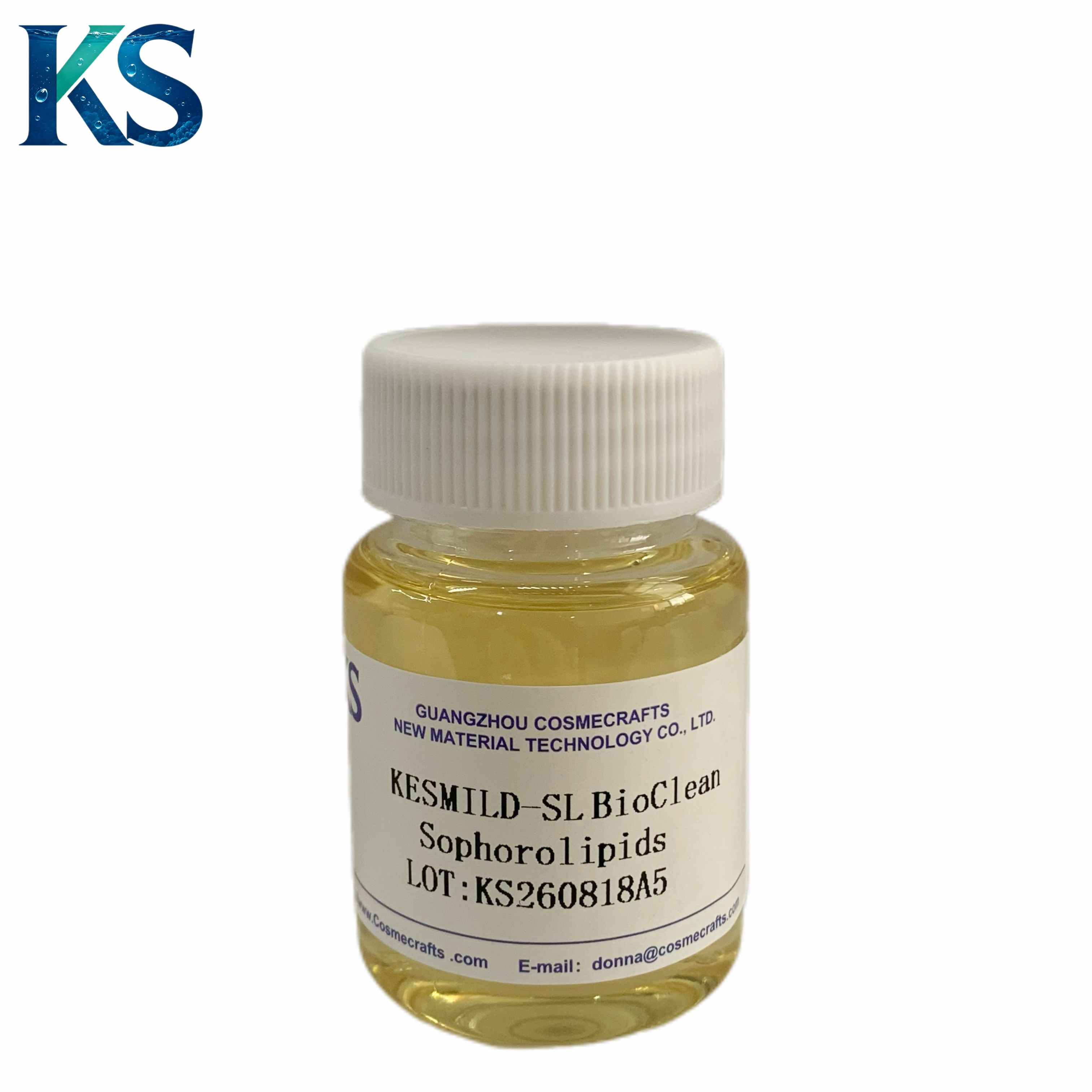 Lactonic Sophorolipid Biosurfactant for Personal Care,cosmecrafts,Lactonic Sophorolipid Biosurfactant for Personal Care