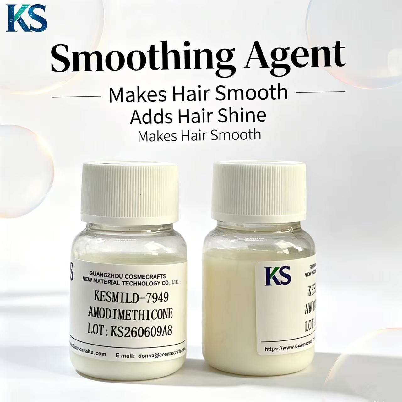 Amodimethicone Emulsion for Hair Conditioning,cosmecrafts,Amodimethicone Emulsion for Hair Conditioning