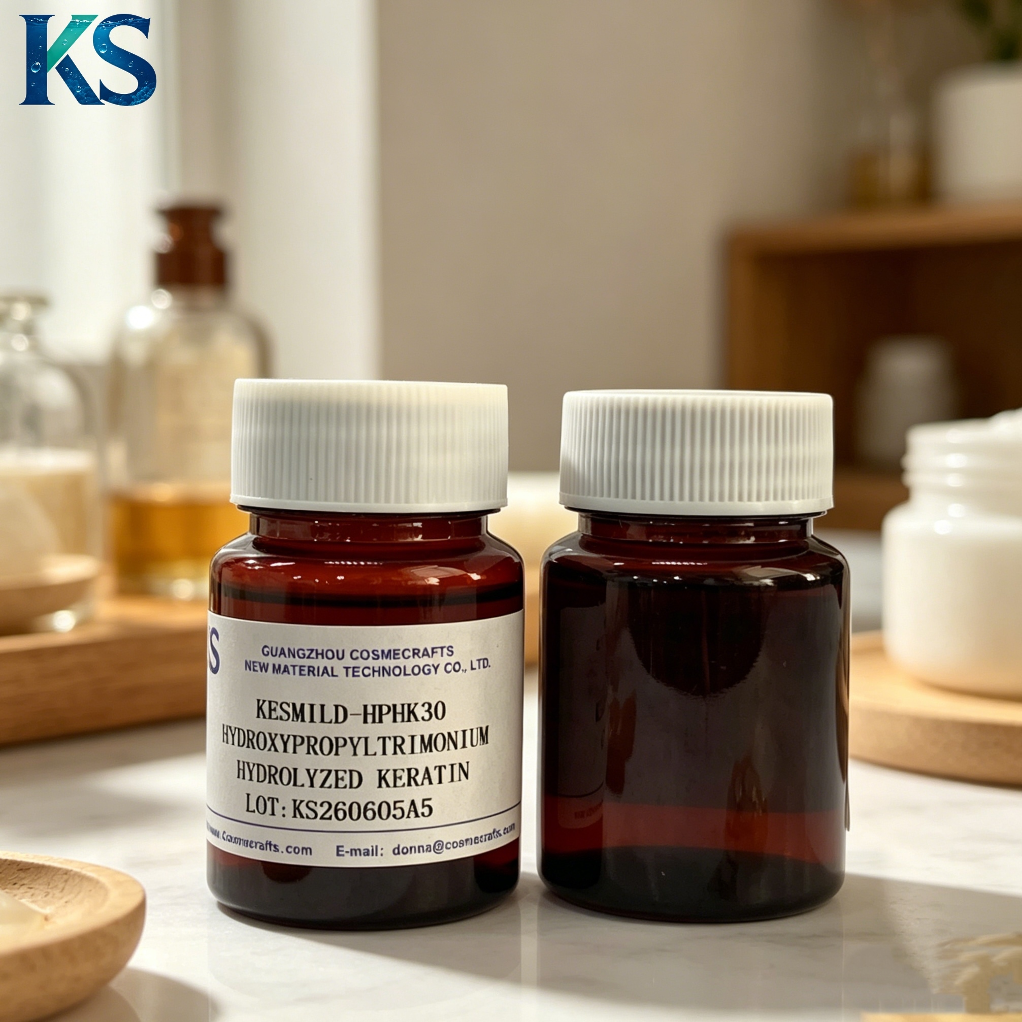 Cationic Hydrolyzed Keratin Conditioning Agent,cosmecrafts,Cationic Hydrolyzed Keratin Conditioning Agent