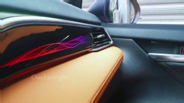 Ouchuangbo  LED Backlight For Camry 8th SE XSE XV70 XV75 2018-2023  Atmosphere Lamp Interior Ambiental Kit limousine light