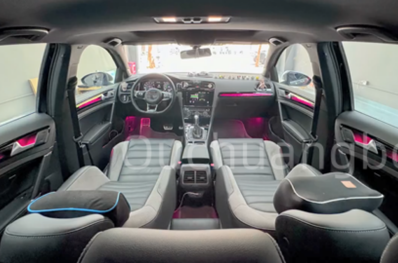 Ouchuangbo ambient light for VW Golf 7 7.5 gti gtd gte golf R MK7 7.5 tsi tcr 2013-2021 LHD RHD Atmosphere  lumiere Backlight