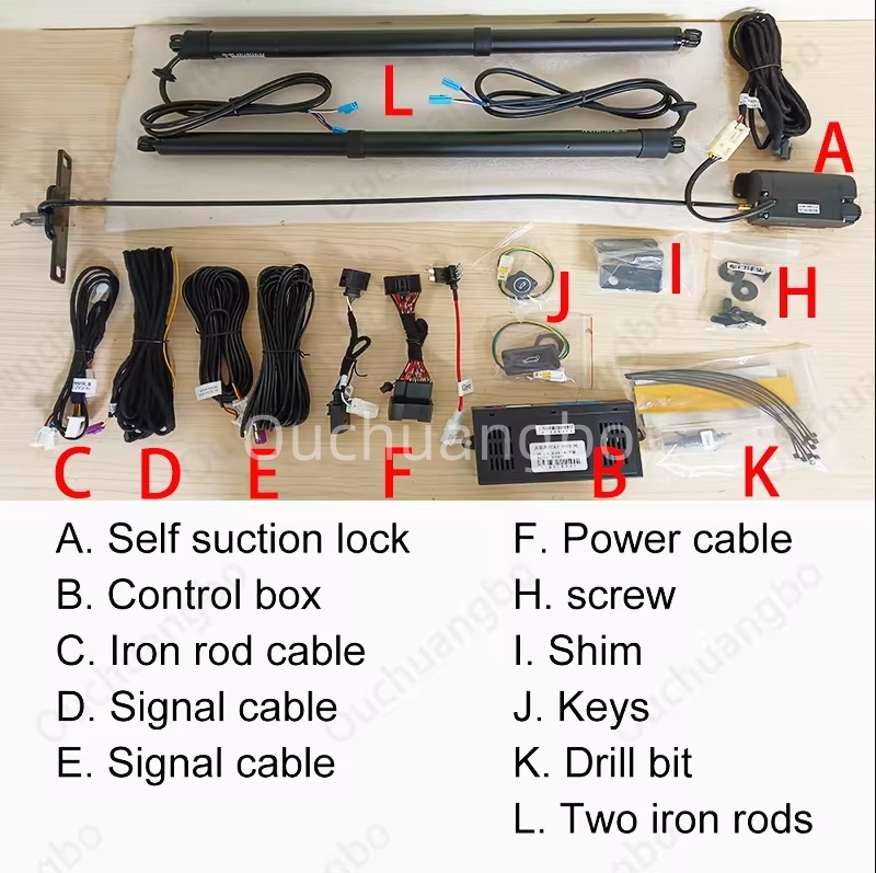 Ouchuangbo Electric Lift tailgate For VW Golf 6 7 7.5 Gti Mk7 MK6 Automatic Door Tail Gate Trunk Smart Opening Kit strut