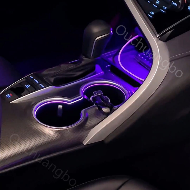 Ouchuangbo  LED Backlight For Camry 8th SE XSE XV70 XV75 2018-2023  Atmosphere Lamp Interior Ambiental Kit limousine light