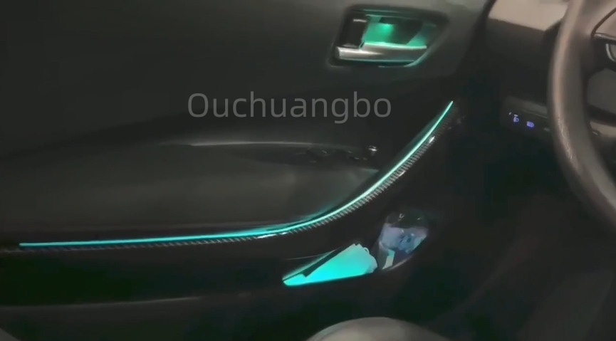 Ouchuangbo Backlight Ambient Light Kit for 2019-2024 Corolla Levin Ralink Allion Lingshang Lamp environment  Car Interior Atmosphere light
