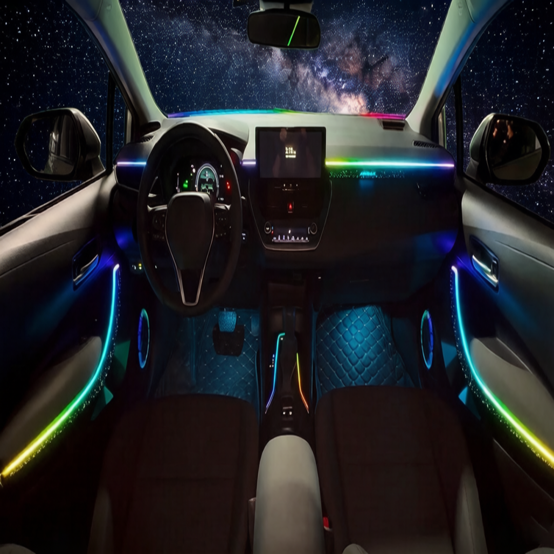 Ouchuangbo Backlight Ambient Light Kit for 2019-2024 Corolla Levin Ralink Allion Lingshang Lamp environment  Car Interior Atmosphere light