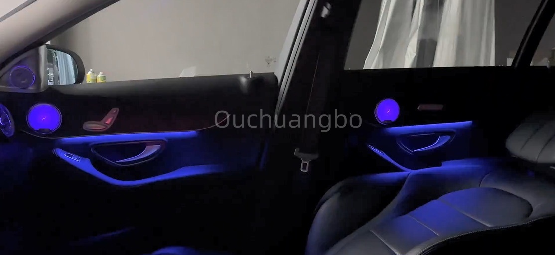 Ouchuangbo ambient light for C W205 GLC X253 2015-2021 atmosphere Backlight Atmosphere Lamp Kit Ambientale lights moodlight