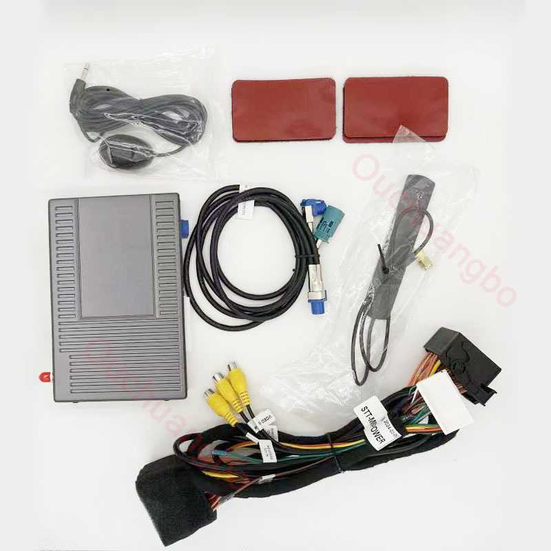 Ouchuangbo Wireless CarPlay for A4 B9 2017-2019 Android Auto Interface AirPlay Mirror Link Box