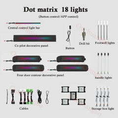 Dot matrix 18 lights
