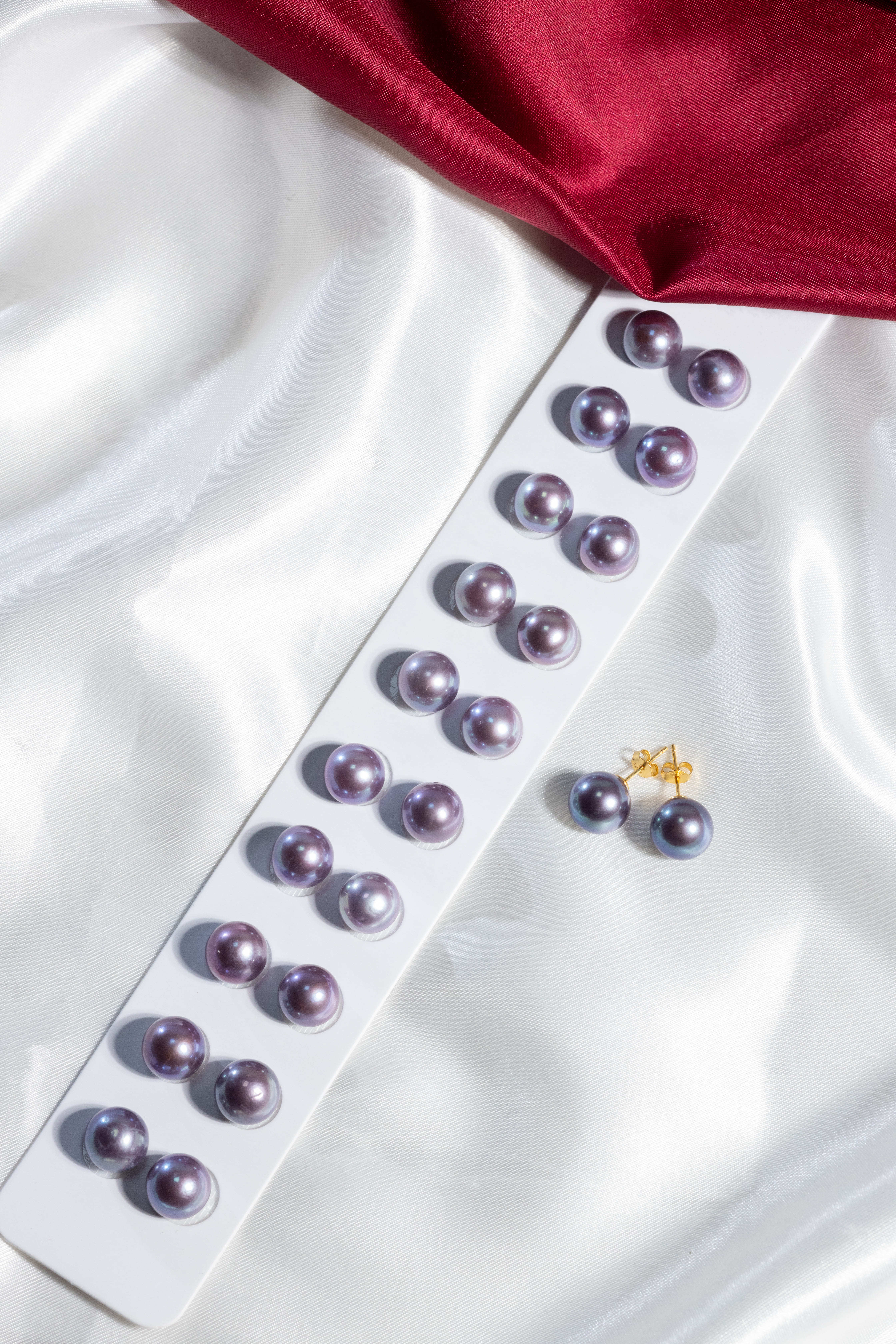 Pearls Ear ring 10~11mm