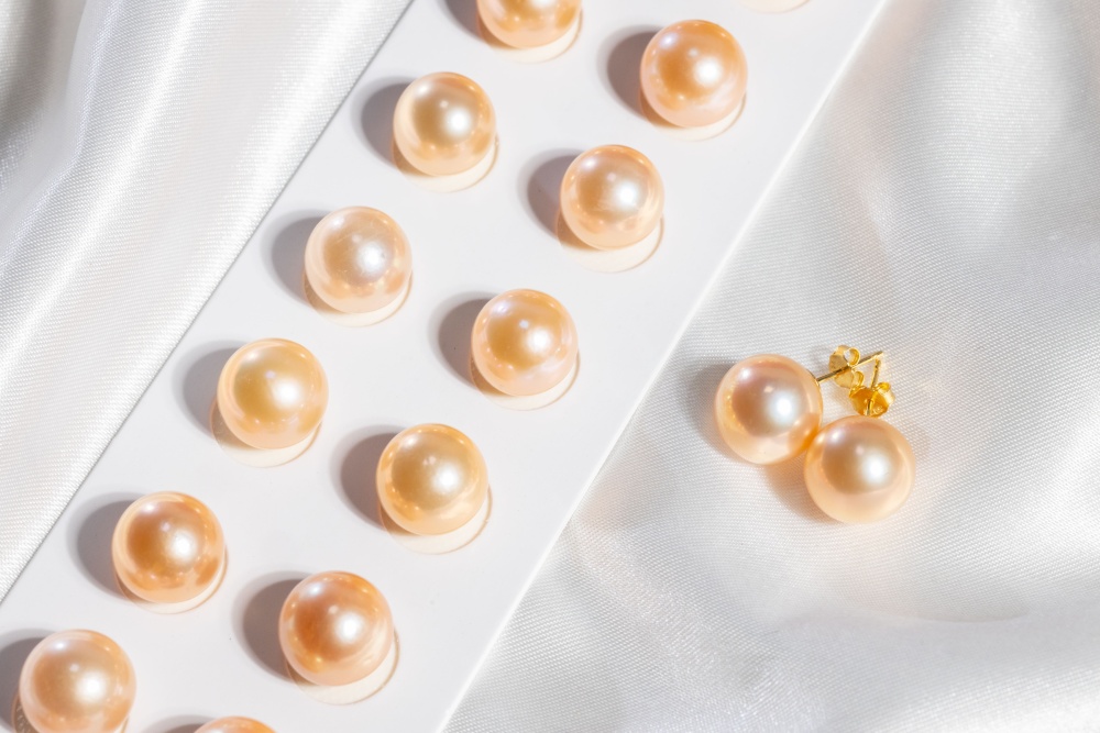 Pearls Ear ring 12~13mm