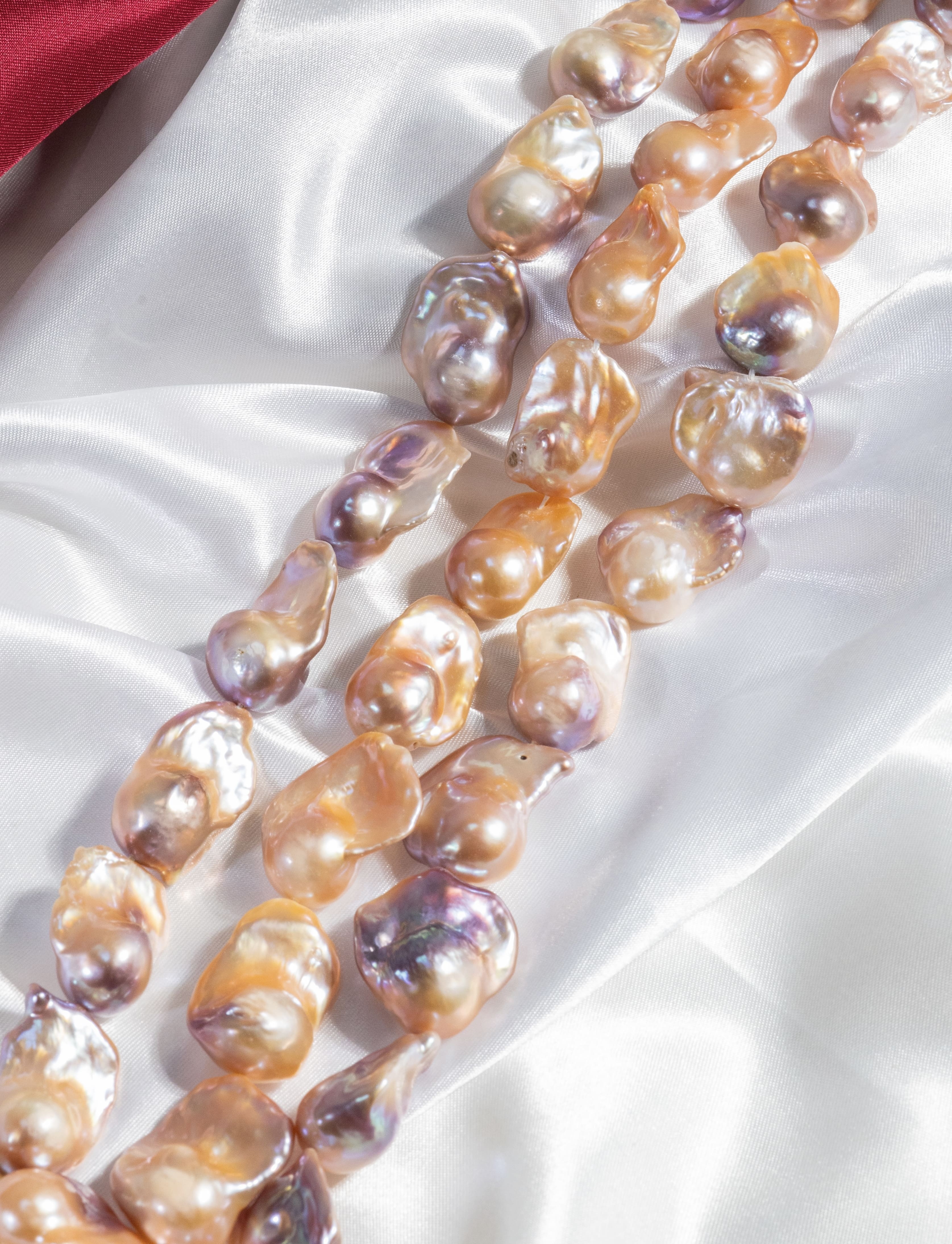 Pearl necklace 15~20mm