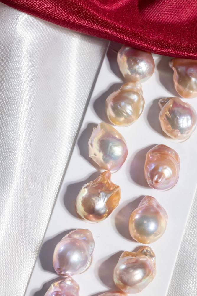 Pearls Ear ring 15~17mm