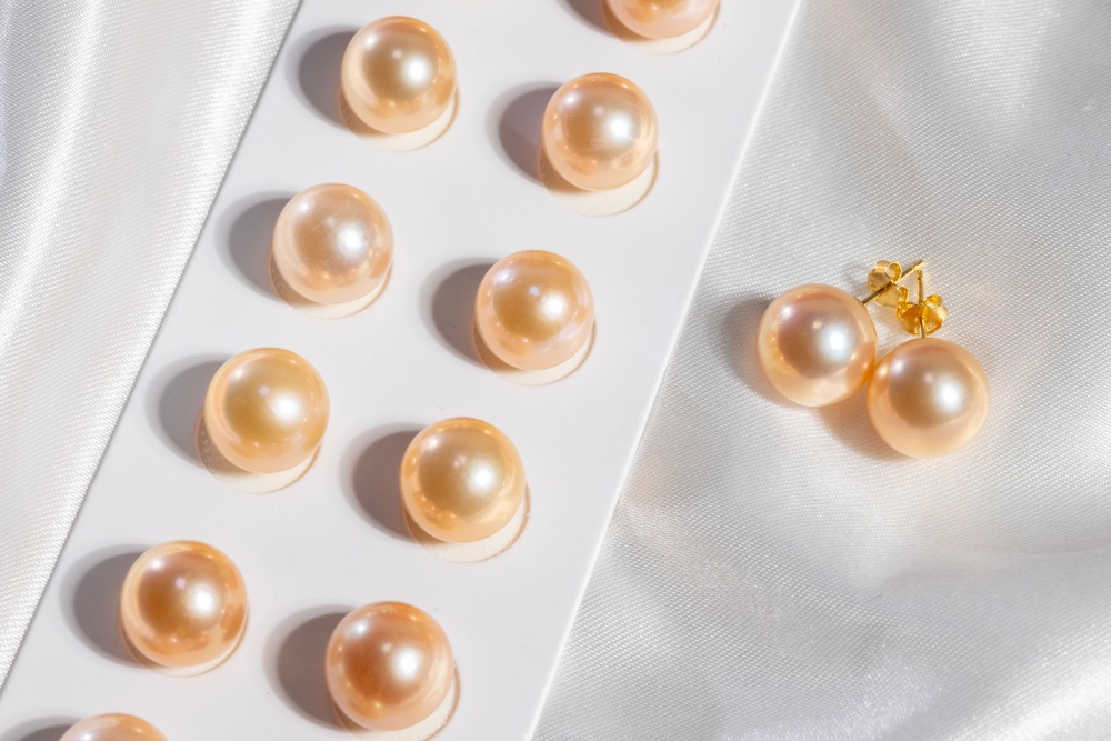 Pearls Ear ring 12~13mm