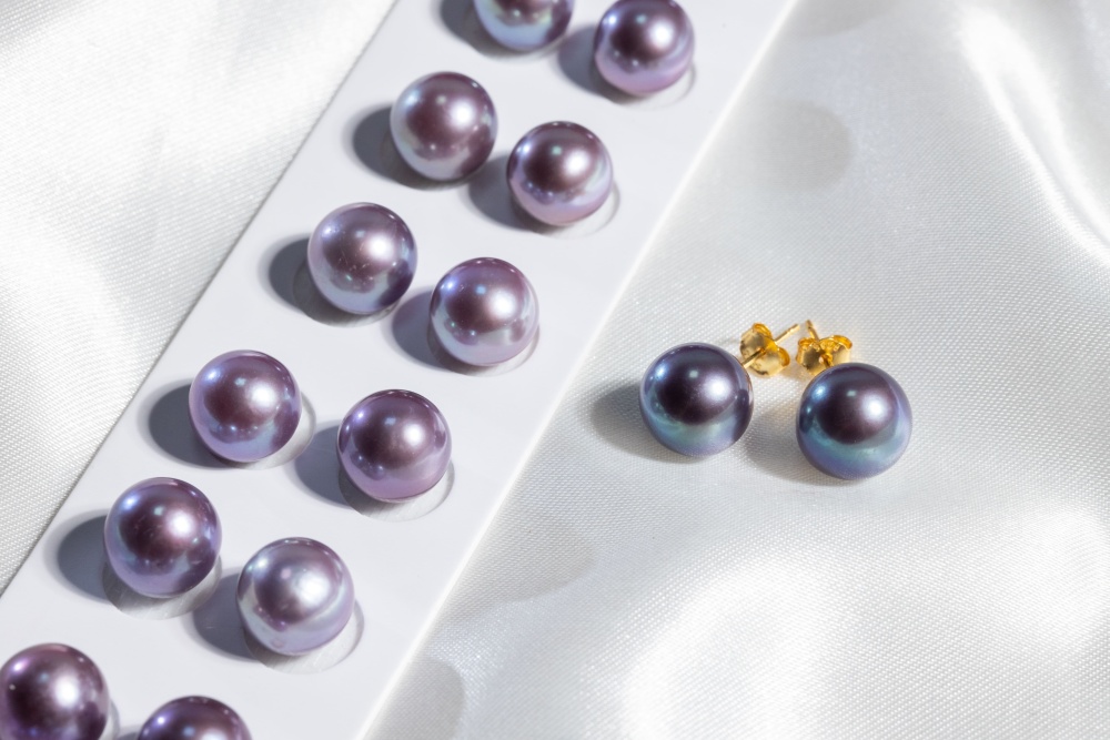 Pearls Ear ring 10~11mm