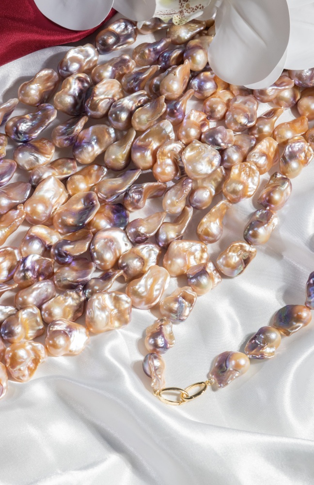 Pearl necklace 15~20mm
