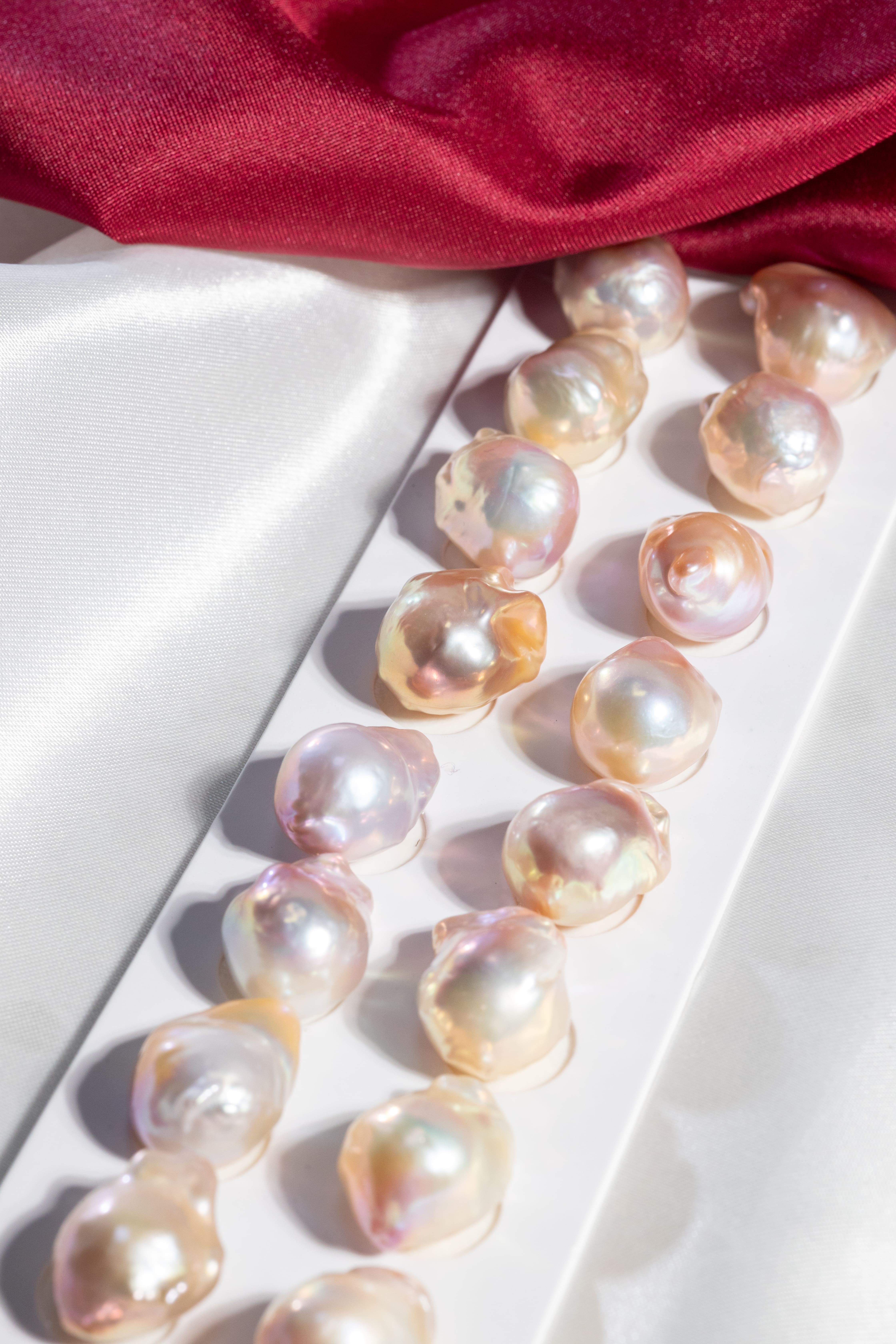 Pearls Ear ring 15~17mm