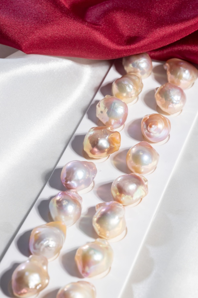 Pearls Ear ring 15~17mm