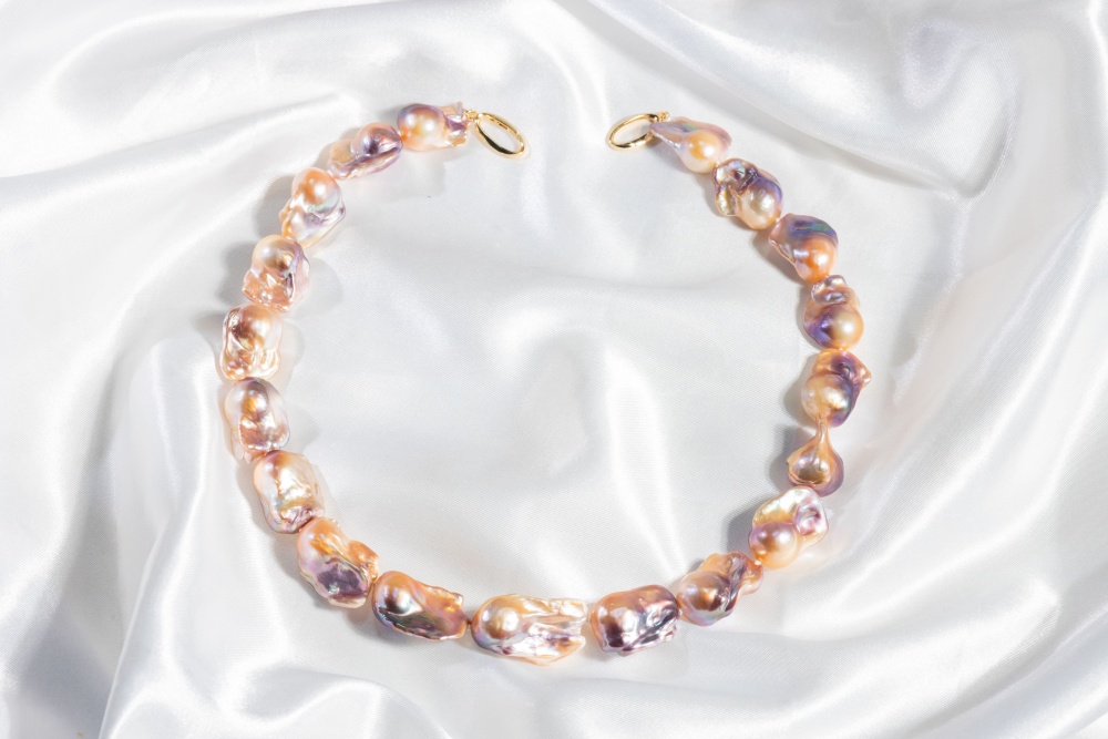 Pearl necklace 15~20mm