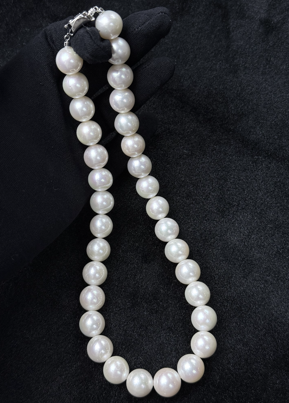 13-14mm 5A White Pearl Strand