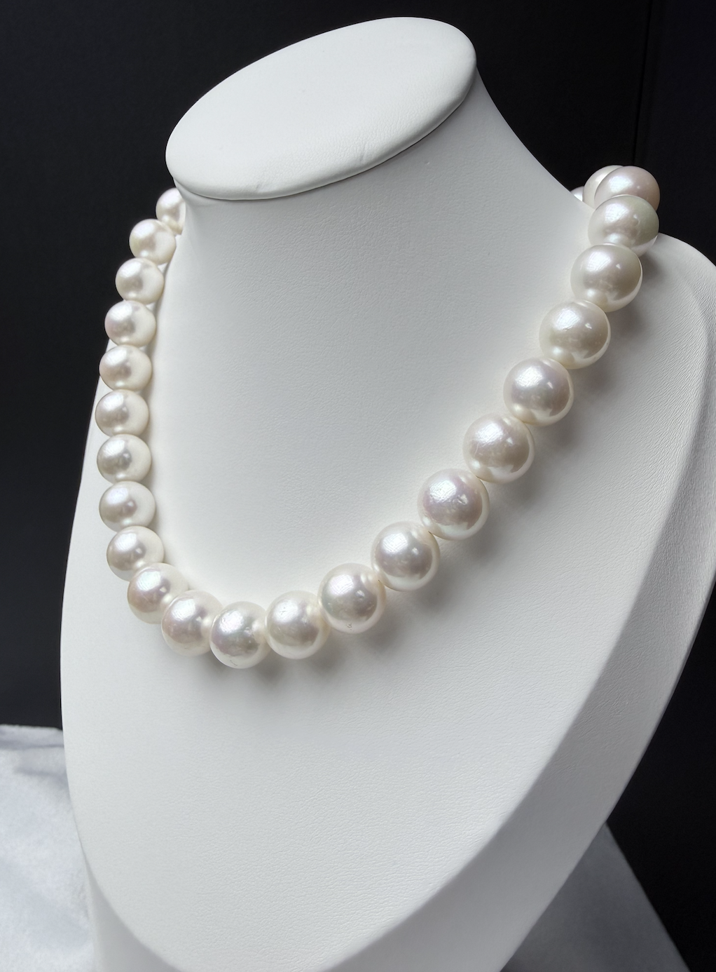 13-14mm 5A White Pearl Strand