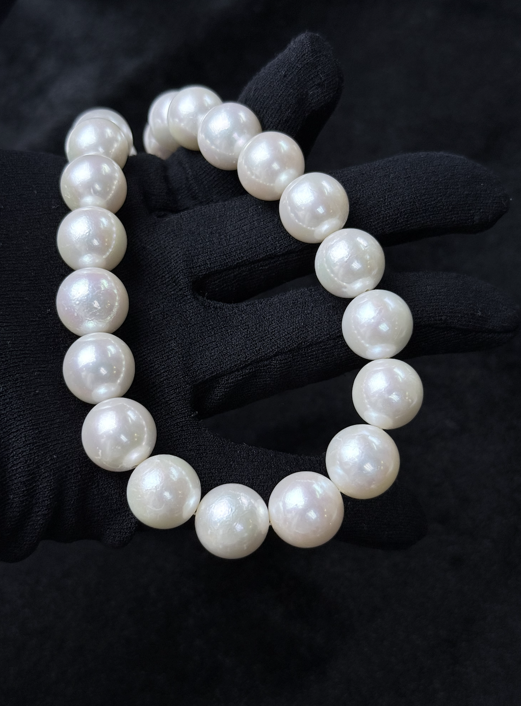 13-14mm 5A White Pearl Strand