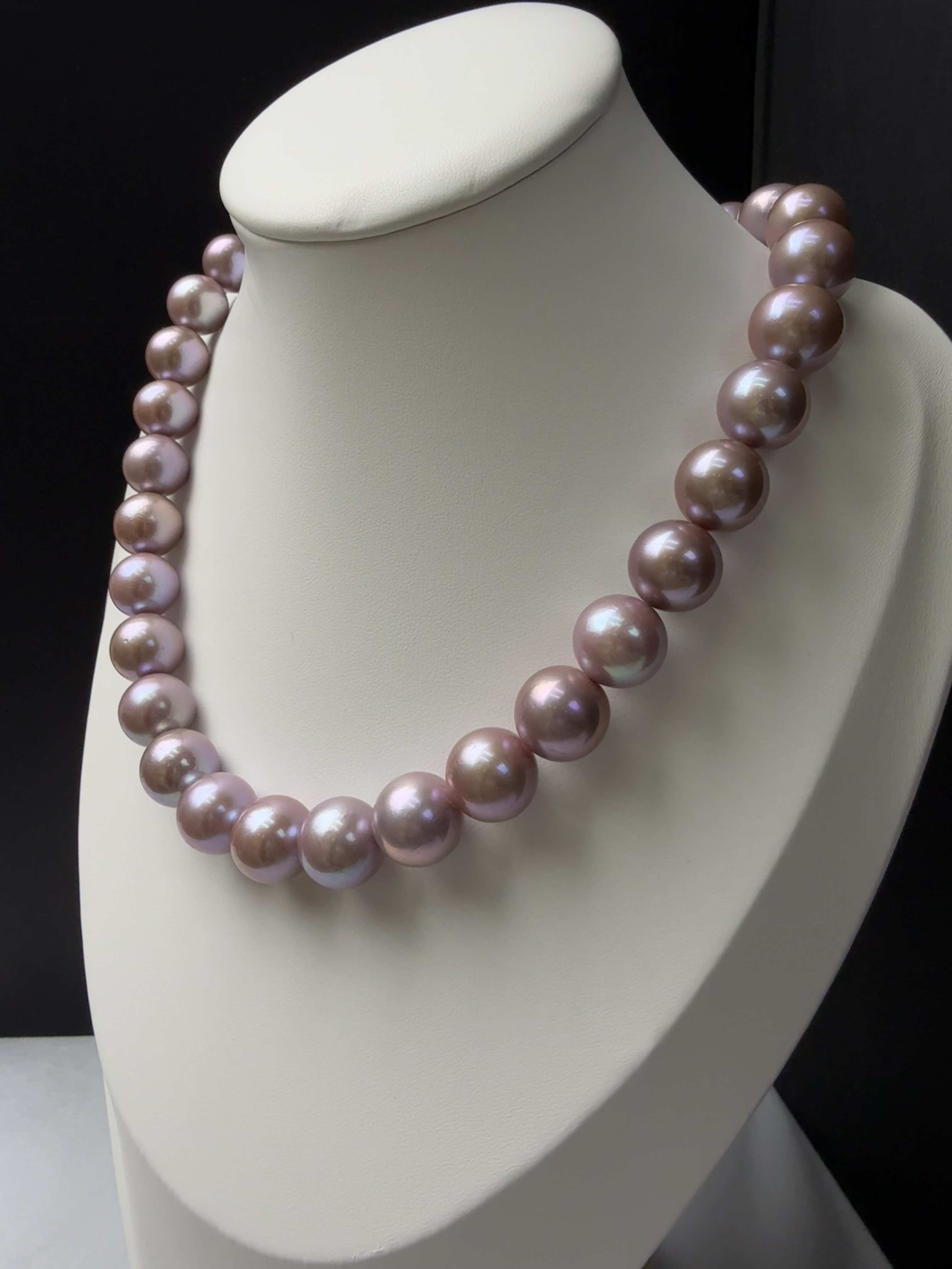 5A Natural Purple Pearl Strand