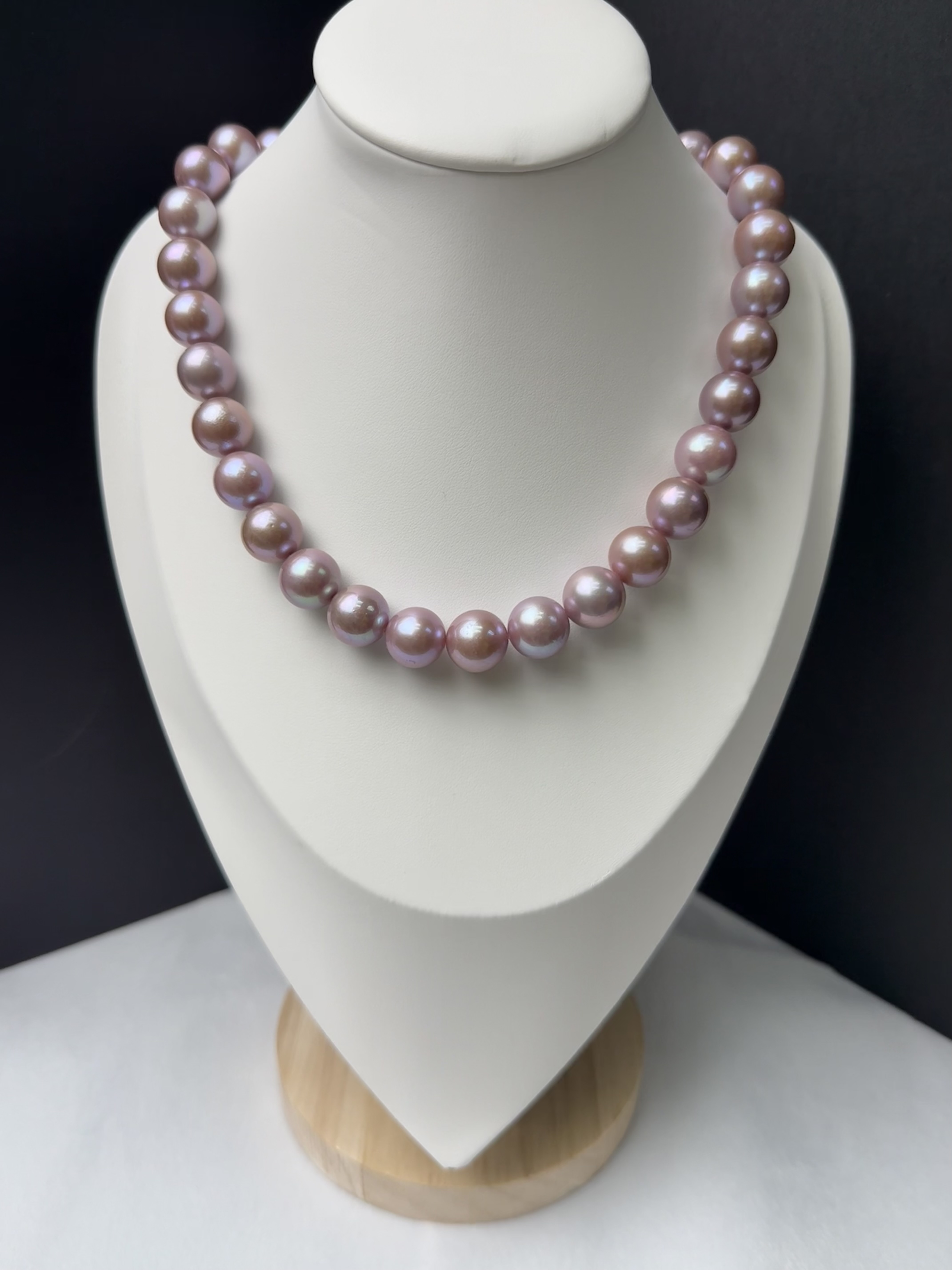 5A Natural Purple Pearl Strand