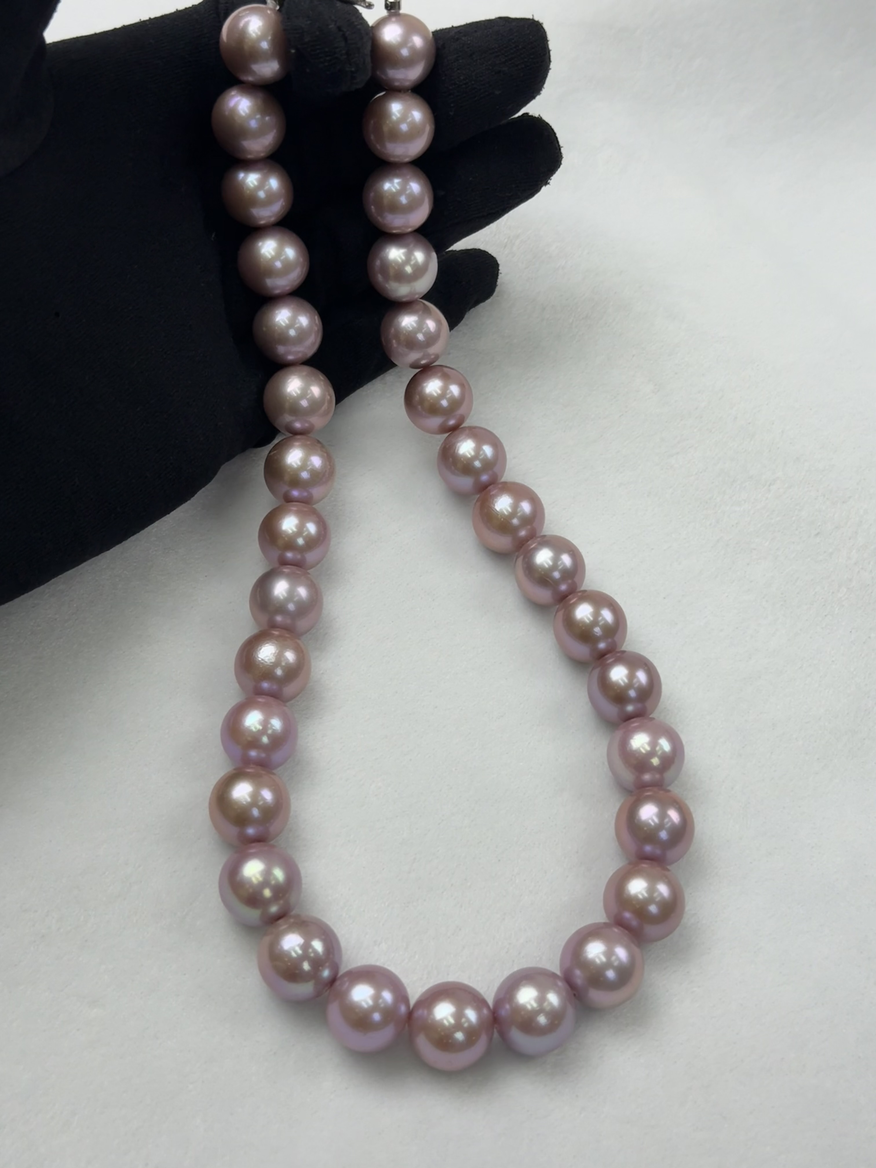 5A Natural Purple Pearl Strand