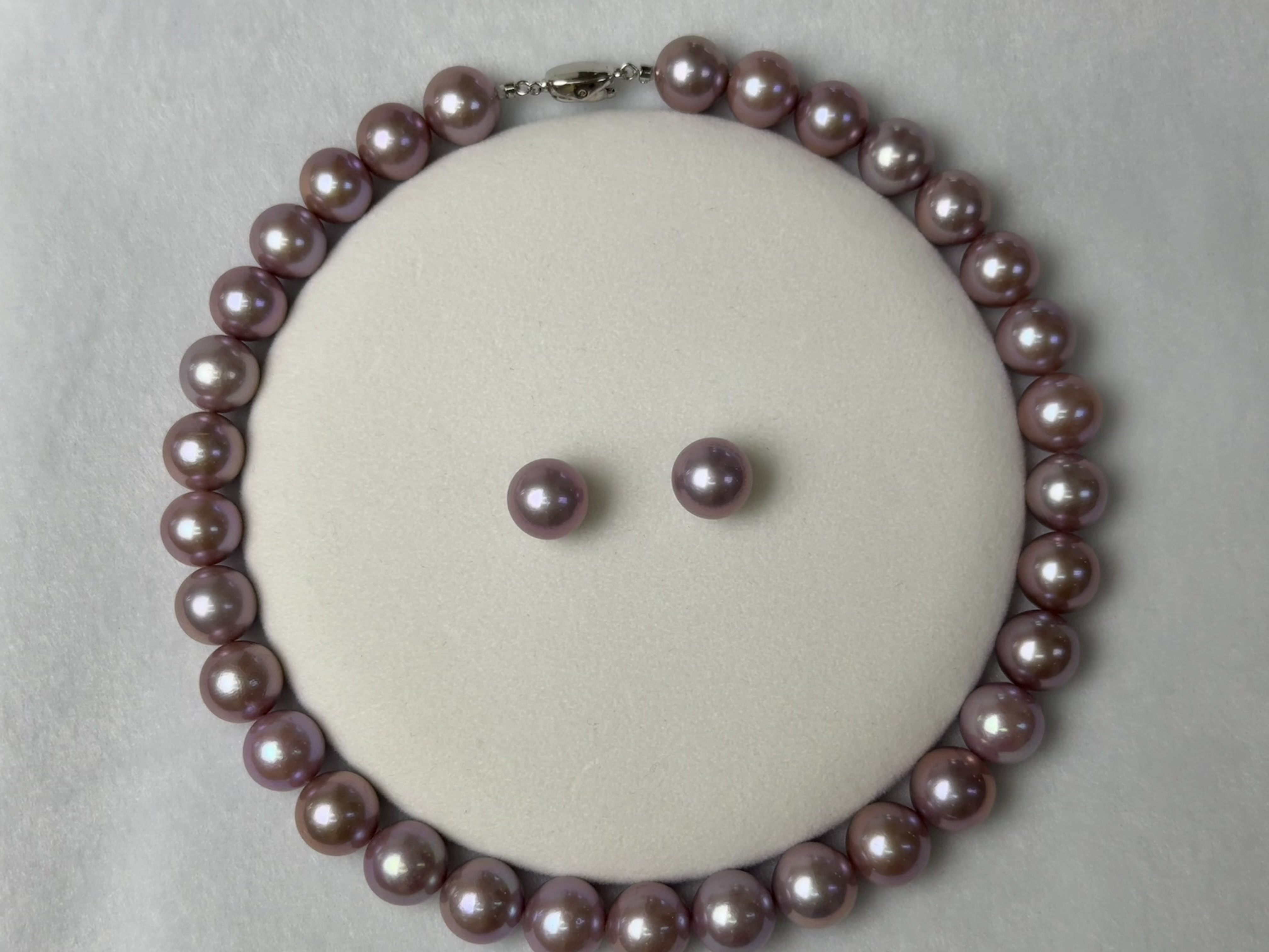 5A Natural Purple Pearl Strand