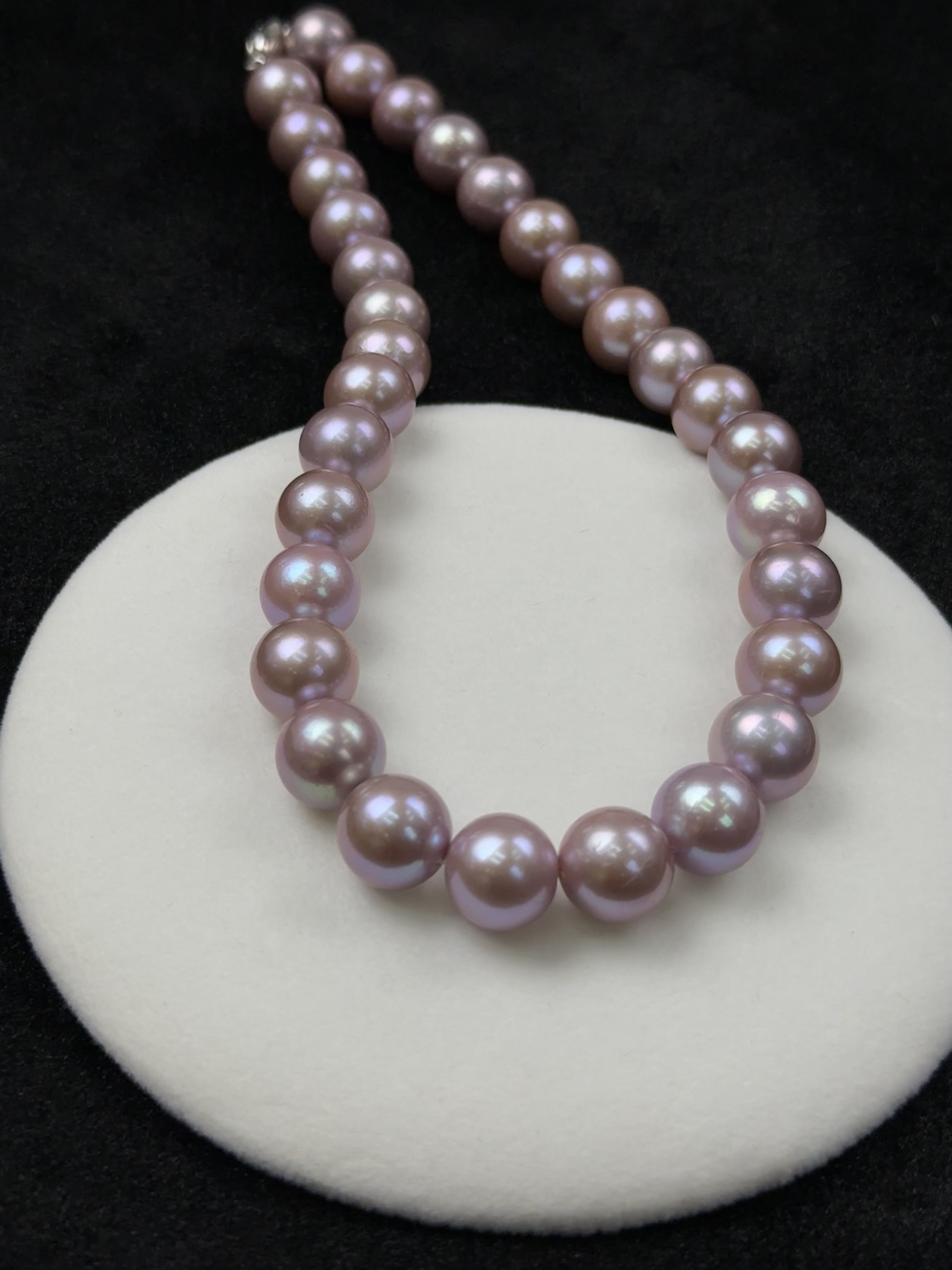 5A Natural Purple Pearl Strand